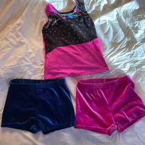Gymnastics two piece set